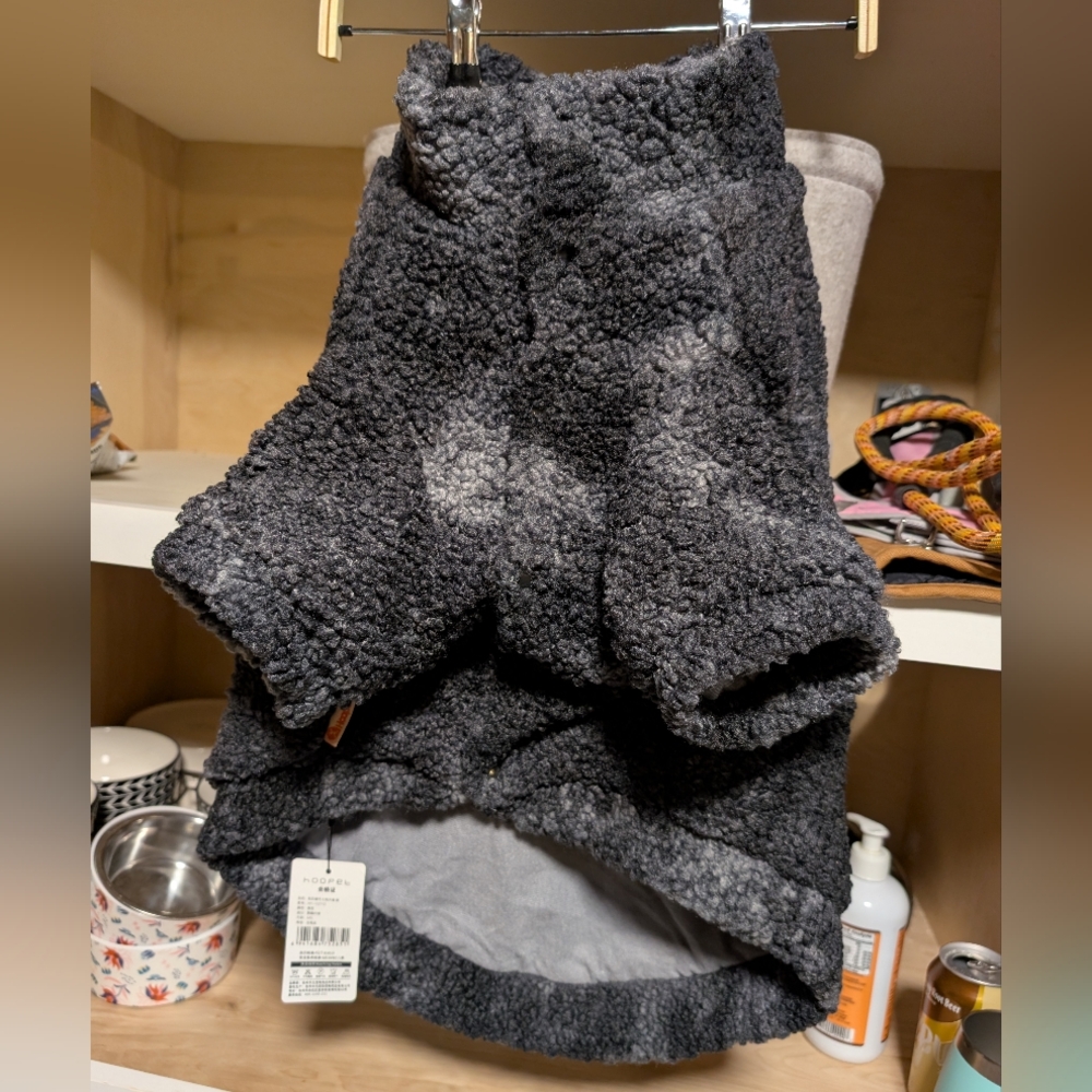 Cozy Black Sherpa Vest
